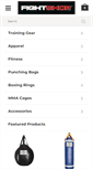 Mobile Screenshot of fightshop.com