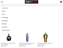 Tablet Screenshot of fightshop.com